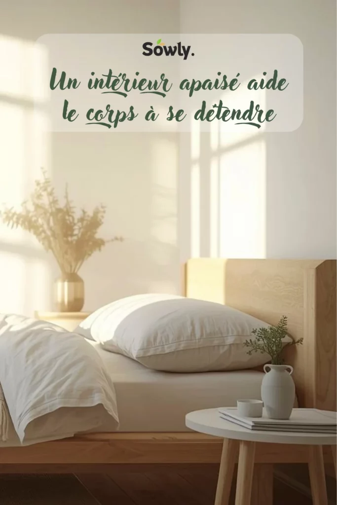 Routine apaisante fin de journée