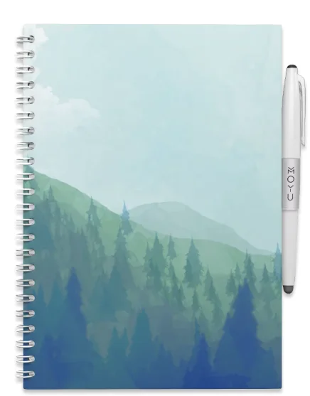 carnet effaçable montagne moyu