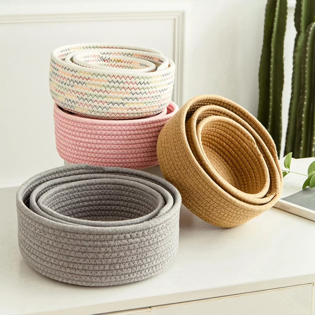 rangement paniers